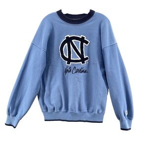 VTG The Game North Carolina Sweatshirt Large USA Made 90's Streetwear Sportswear